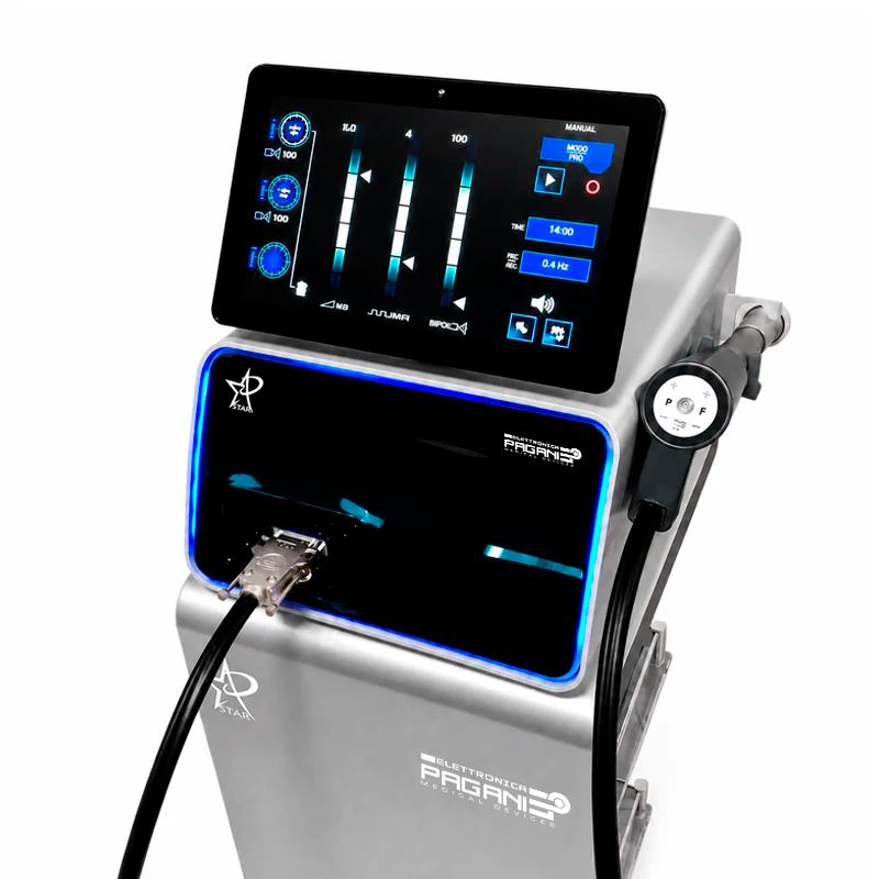 Ondas de Choque radial y focal STARWAVE + Carro STAR