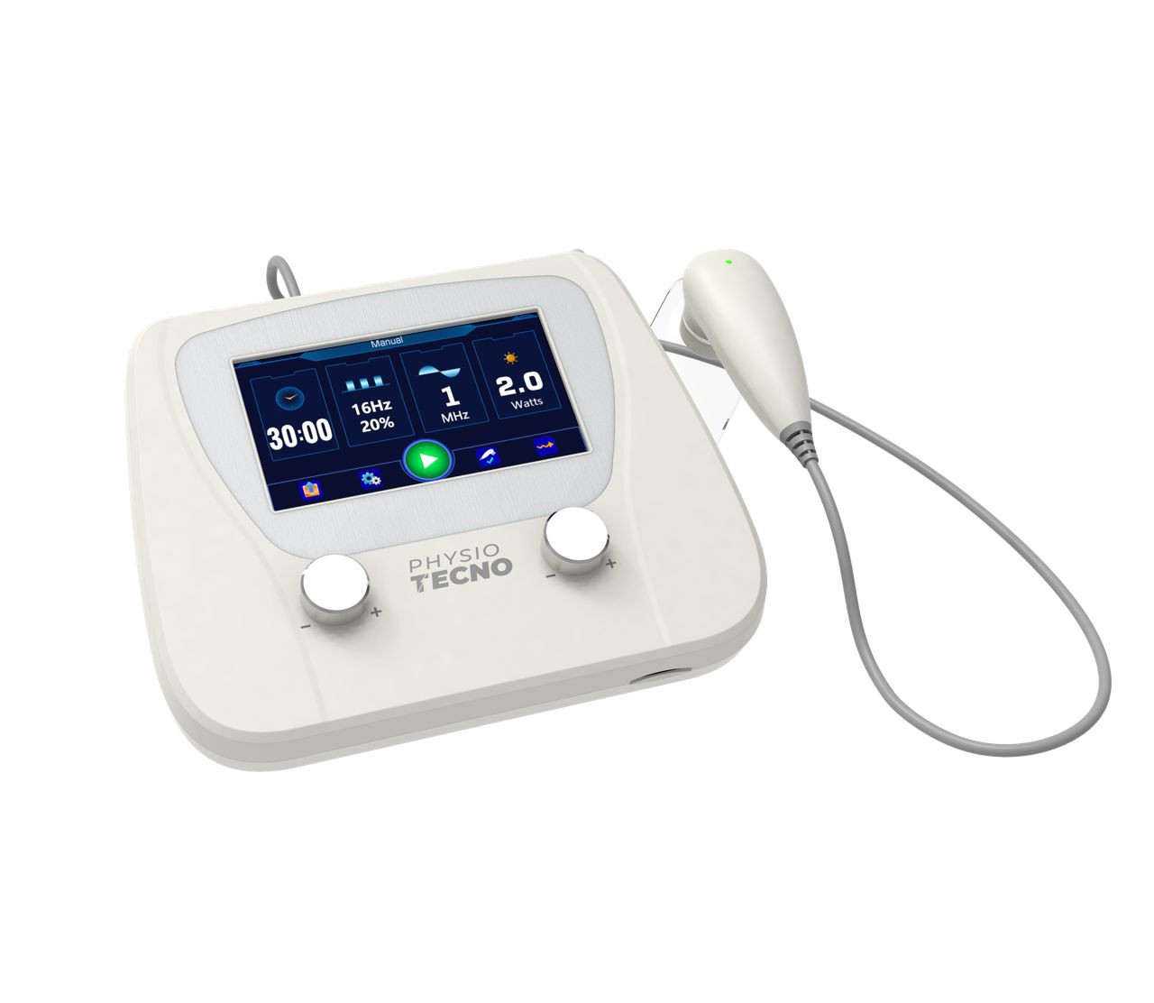 Ultrasonido Physiotecno profesional con Frecuencia de 1 y 3 MHz